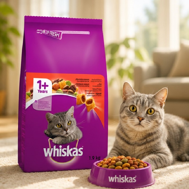 غذای خشک گربه بالغ ویسکاس 1.9 کیلوگرم Whiskas Adult