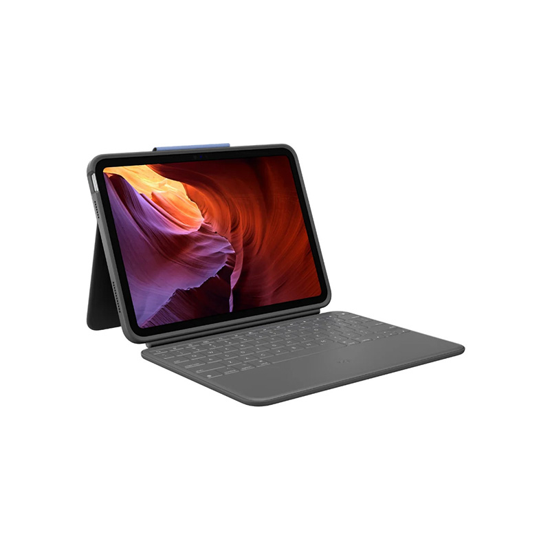 کیبورد بی‌سیم لاجیتک Logitech Rugged Folio مخصوص آیپد A16