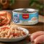 کنسرو گربه ونپی با طعم مرغ و خرچنگ 95 گرم Wanpy Canned