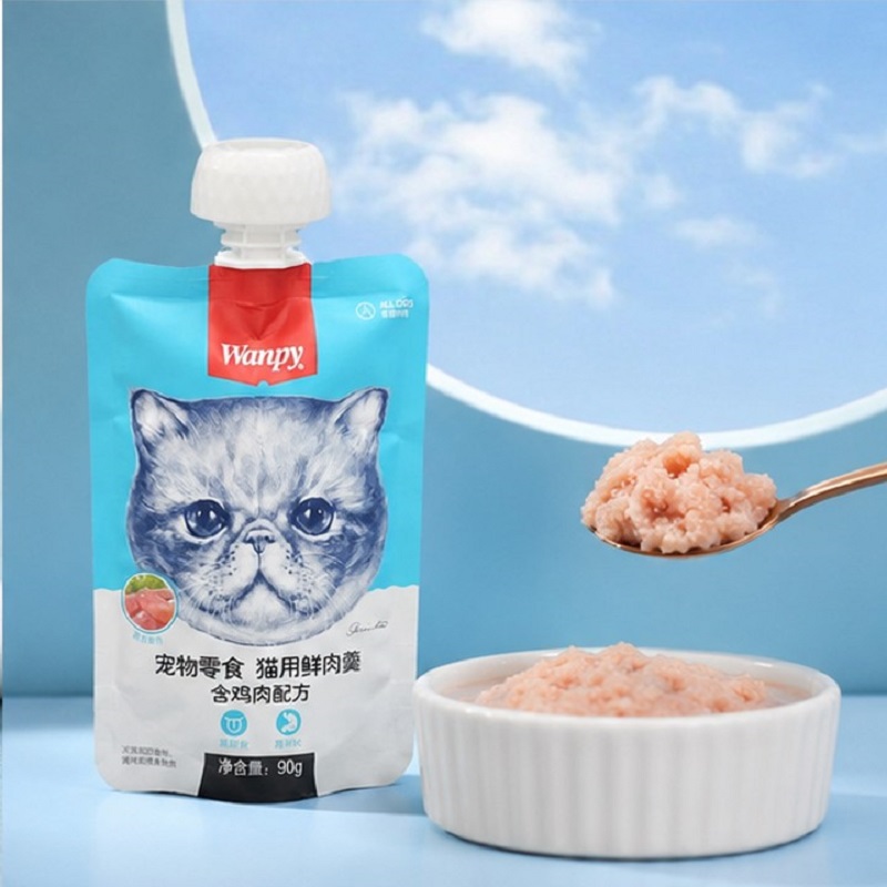 پودینگ گربه ونپی با طعم مرغ 90 گرم Wanpy Pudding