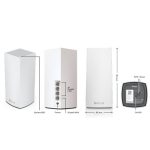 روتر دو بانده لینک سیس مدل Linksys MX5500 VELOP AX5400 3PK +WiFi 6