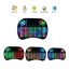 مینی کیبورد بی سیم همراه با تاچ پد مدل RGB