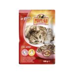 پوچ گربه بالغ در طعم مرغ و بره پروپسکو ۱۰۰ گرم Propesko Pouch