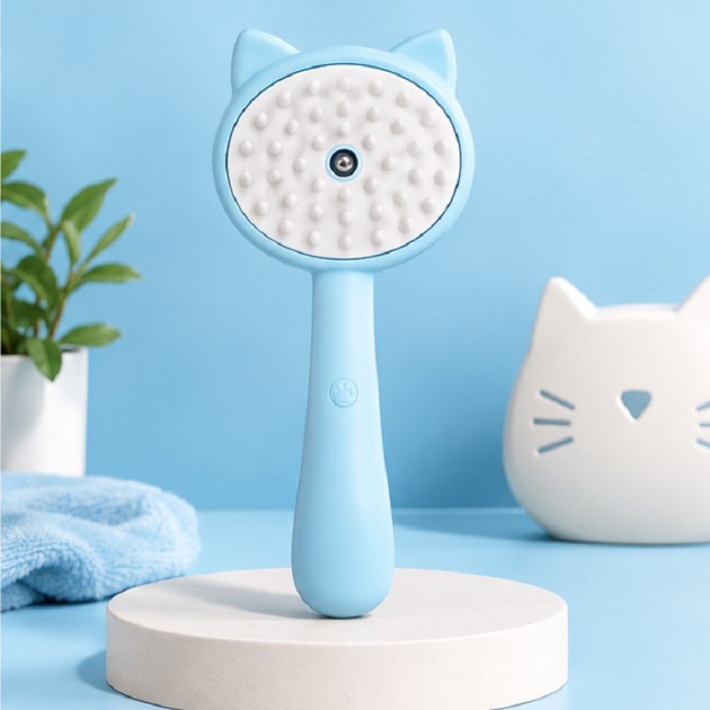 برس موی سگ و گربه بخارسرد شارژی دسته دار Hair Brush