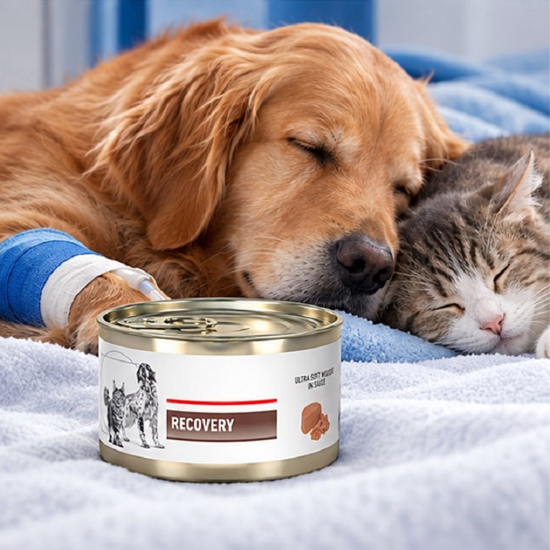 کنسرو ریکاوری سگ و گربه رویال کنین 195 گرم Royal Canin Food
