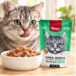 پوچ گربه ونپی با طعم مرغ و میگو 80 گرم Wanpy Pouch
