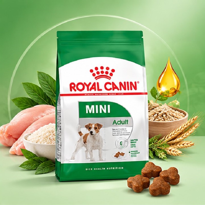 غذای خشک سگ رویال کنین مینی ادالت 1 کیلوگرم Royal Canin Food 1kg