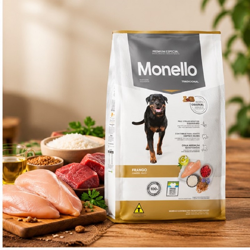 غذای خشک سگ مونلو تردیشنال 1 کیلوگرم فله Monello Food 1kg