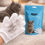 دستکش مرطوب گربه (دستکش حمام گربه) گلد پد بسته 5 عددی Gold Pad Glove