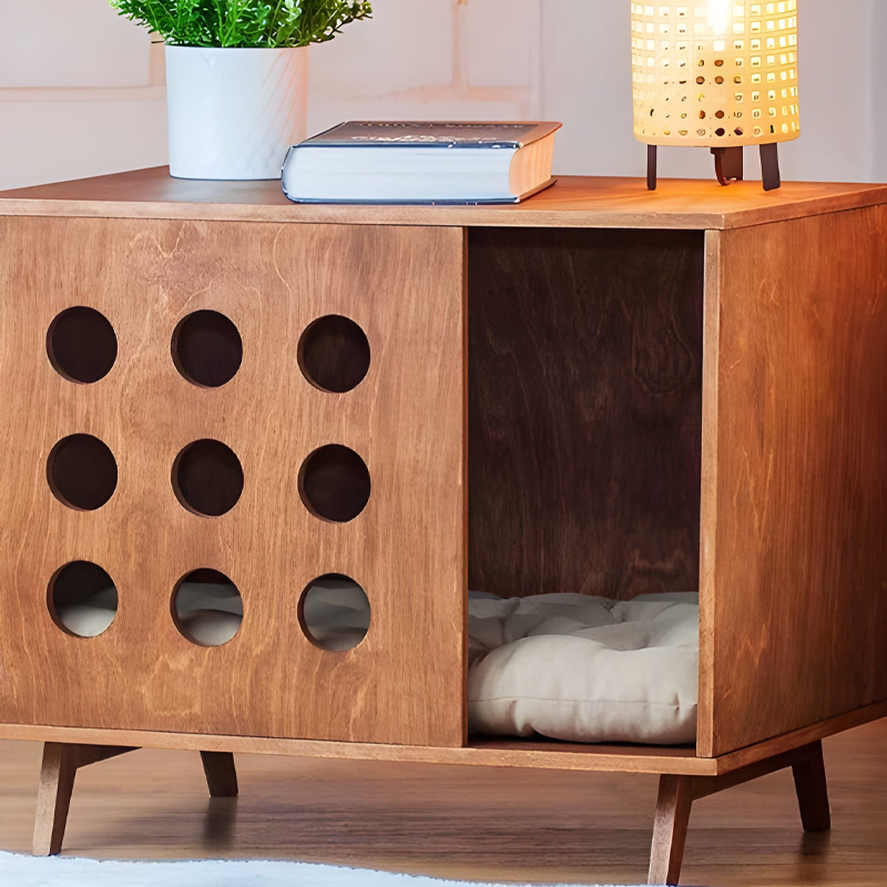 خانه چوبی گربه و سگ مدرن مدل 1135 Pet House
