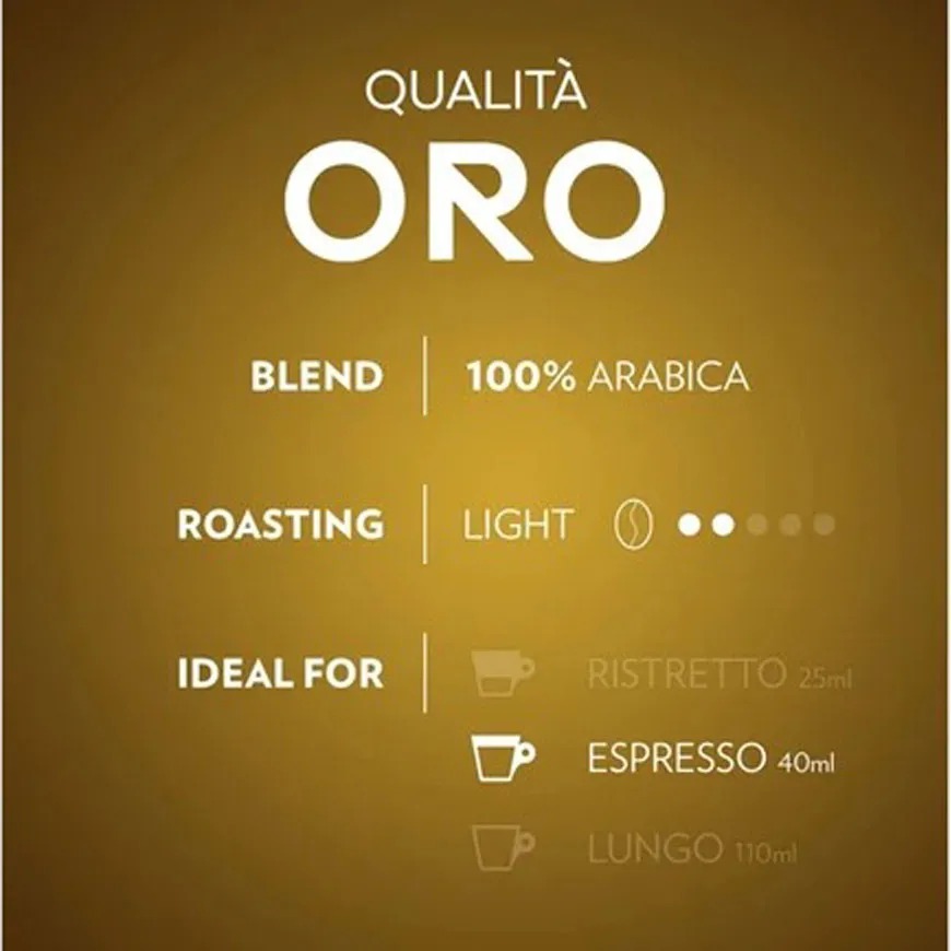 کپسول قهوه لاوازا اورو شدت8 Lavazza ORO
