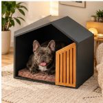 خانه چوبی گربه و سگ مدرن مدل 1140 Pet House