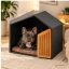 خانه چوبی گربه و سگ مدرن مدل 1140 Pet House
