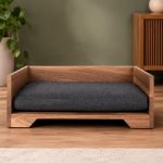تخت چوبی سگ و گربه مدرن مدل 1130 Pet Bed