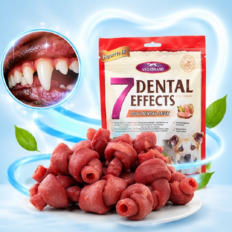 تشویقی دنتال سگ طعم گوشت 160 گرم Dental Snack