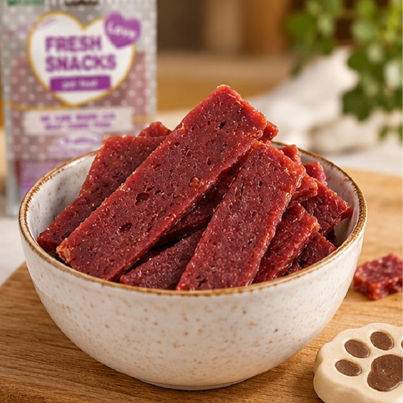تشویقی سگ گوشت گاو 160 گرم Petvita Snack