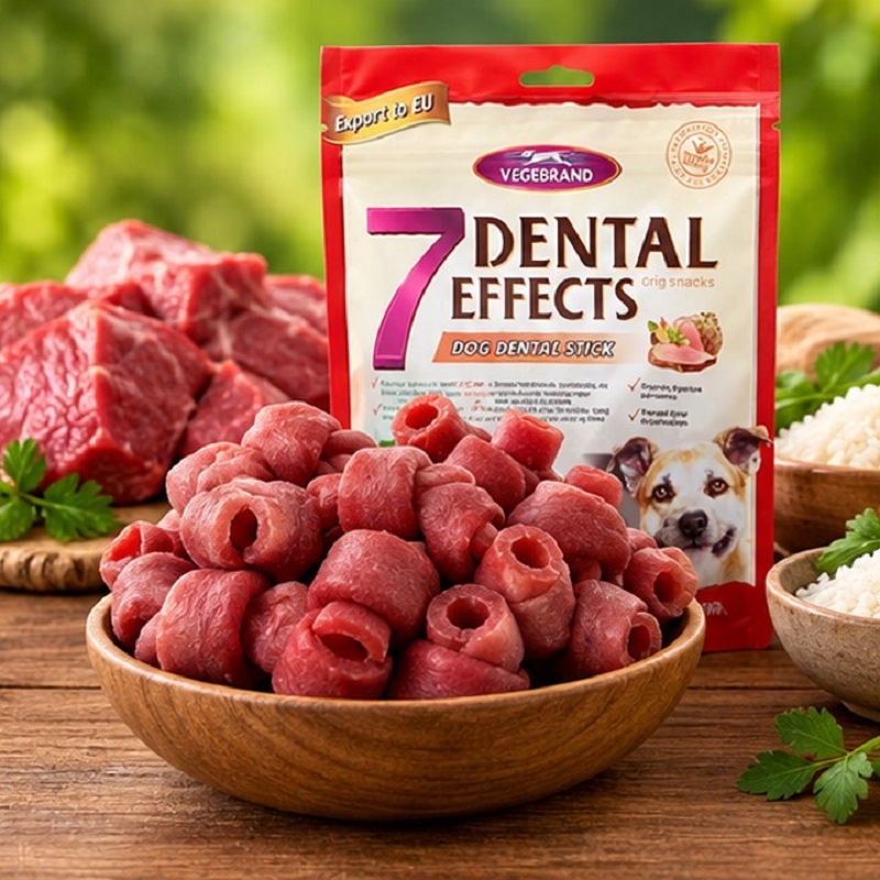 تشویقی دنتال سگ طعم گوشت 160 گرم Dental Snack