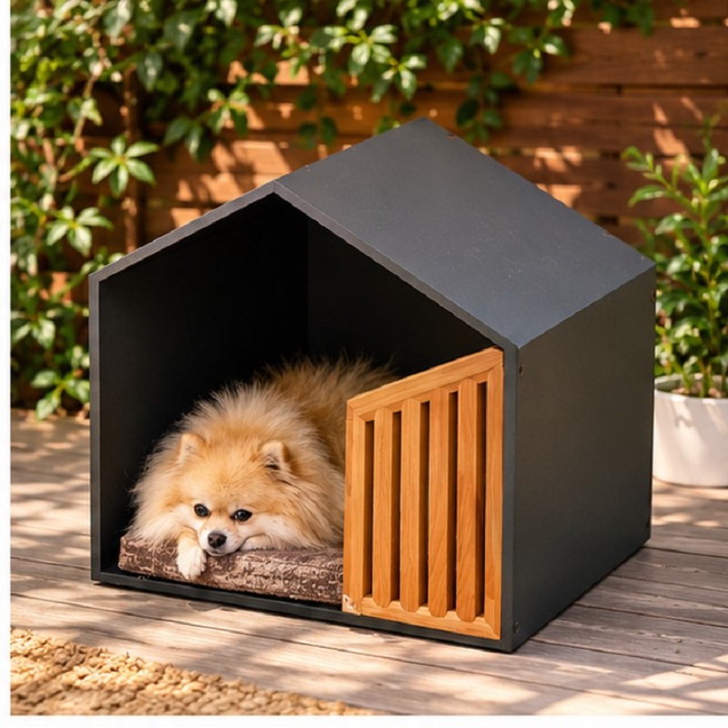 خانه چوبی گربه و سگ مدرن مدل 1140 Pet House