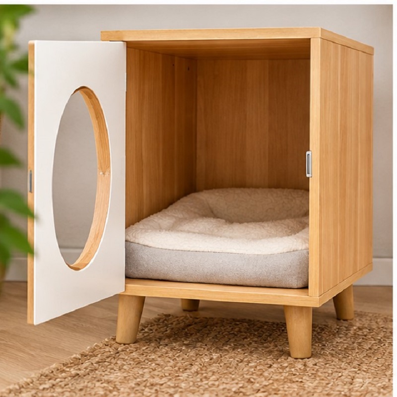 خانه چوبی گربه و سگ مدرن مدل 1142 Pet House