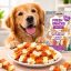 تشویقی سگ مدل بیسکوییتی با دورپیچ مرغ پت ویتا 160 گرم Petvita Snack