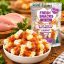تشویقی سگ مدل بیسکوییتی با دورپیچ مرغ پت ویتا 160 گرم Petvita Snack
