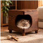 خانه چوبی گربه و سگ مدرن مدل 1146 Pet House