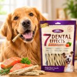 تشویقی دنتال سگ طعم ماهی سالمون سفید 160 گرم Dental Snack