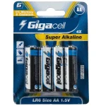 باتری قلمی گیگاسل مدل Super Alkaline LR6-4