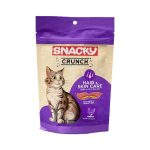 تشویقی گربه اسنکی کرانچ مدل Snacky Crunch Hair & Skin Care طعم مرغ وزن 60 گرم