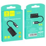 مبدل تبدیل TYPE-C به TYPE-C + AUX دنمن مدل Denmen DU05