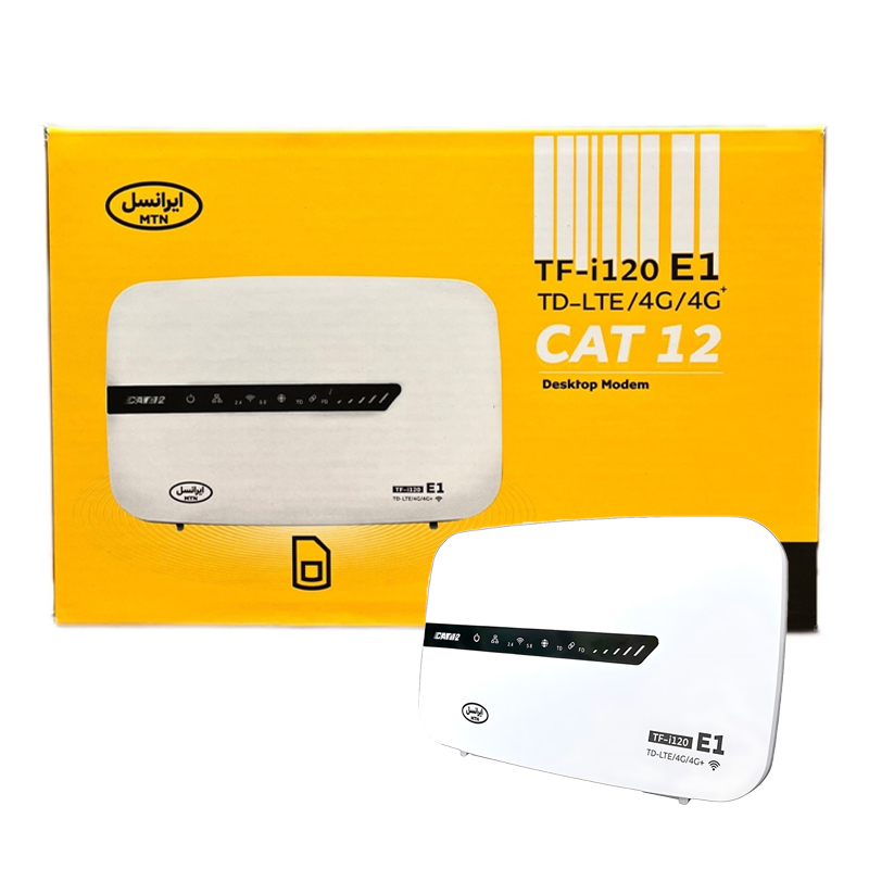 مودم 4G/4.5G/TD-LTE ایرانسل مدل TF-i120 E1